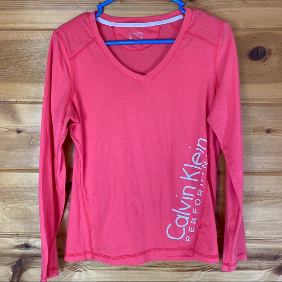 Calvin Klein Tops - Calvin Klein performance workout long sleeve Dry T